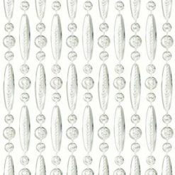 Vliegengordijn Kralen Transparant 90x210cm