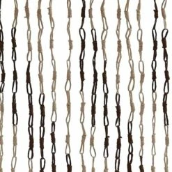 Vliegengordijn Mais Bruin/naturel 90x200cm