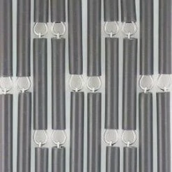 Vliegengordijn Op Maat: Hulzen Verspringen Antraciet (kant En Klaar)