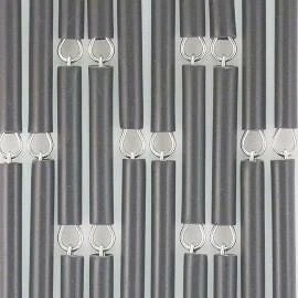 Vliegengordijn Op Maat: Hulzen Verspringen Antraciet (kant En Klaar) 1 Vliegengordijn Op Maat: Hulzen Verspringen Antraciet (kant En Klaar)