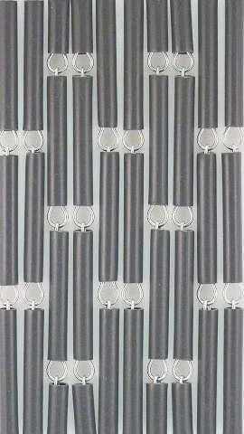 Vliegengordijn Op Maat: Hulzen Verspringen Antraciet (kant En Klaar) 2 Vliegengordijn Op Maat: Hulzen Verspringen Antraciet (kant En Klaar) - Afbeelding 2