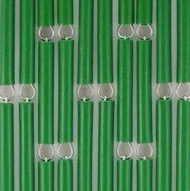 Vliegengordijn Op Maat: Hulzen Verspringen Groen (kant En Klaar) 1 Vliegengordijn Op Maat: Hulzen Verspringen Groen (kant En Klaar)